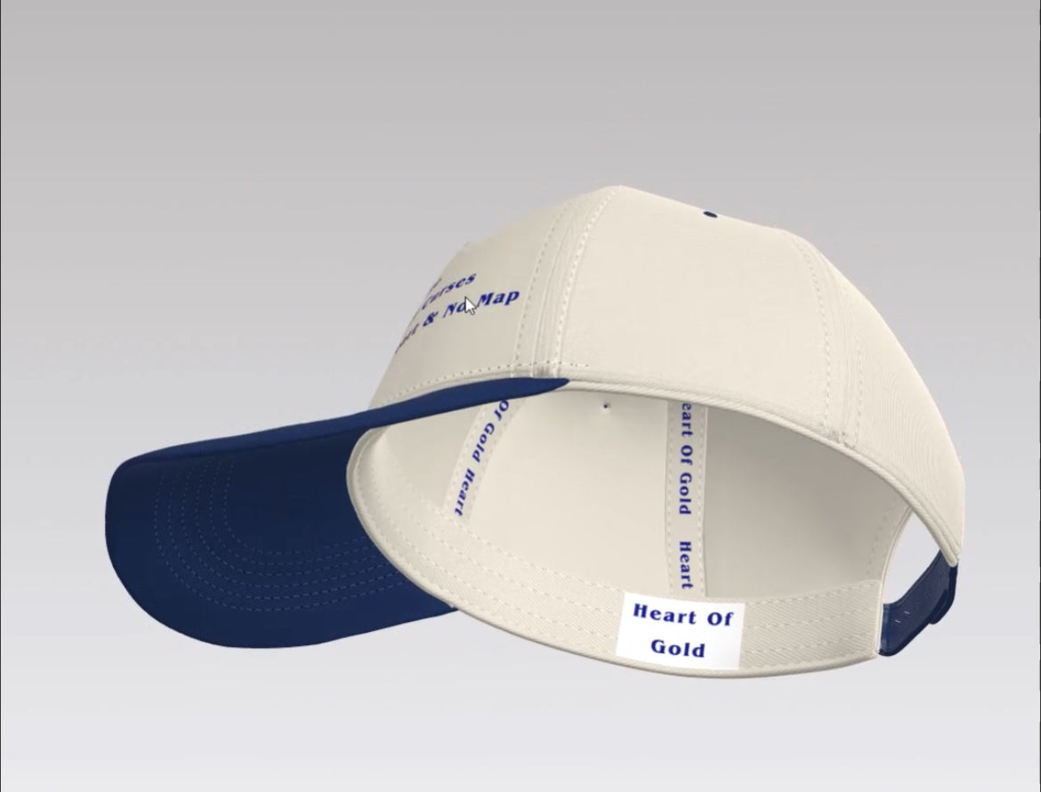 No Guidance Cap Blue